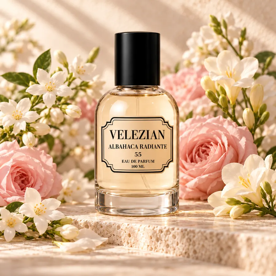 Albahaca Radiante 55 de Velezian, familia olfativa floral