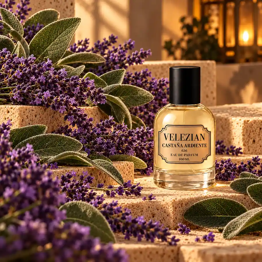 Notas de corazón de Castaña Ardiente - 636: Lavanda y salvia