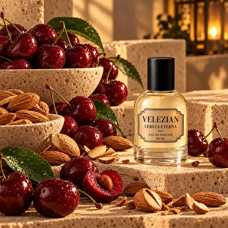 Notas de salida de Cereza Eterna - 605: Cereza y almendra amarga