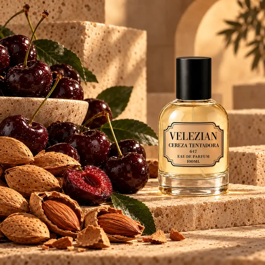 Notas de salida de Cereza Tentadora - 647: Cereza negra y almendra amarga