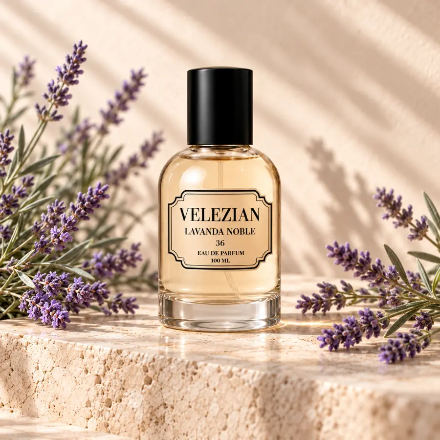 Lavanda Noble 36 de Velezian, familia olfativa aromática