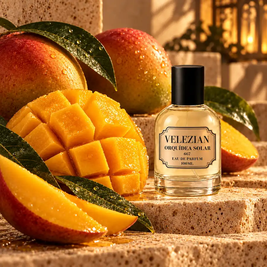 Notas de salida de Orquídea Solar - 667: Mango jugoso