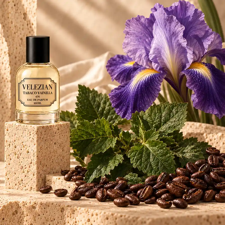 Notas de corazón de Tabaco Vainilla - 476: Pachulí, café e iris