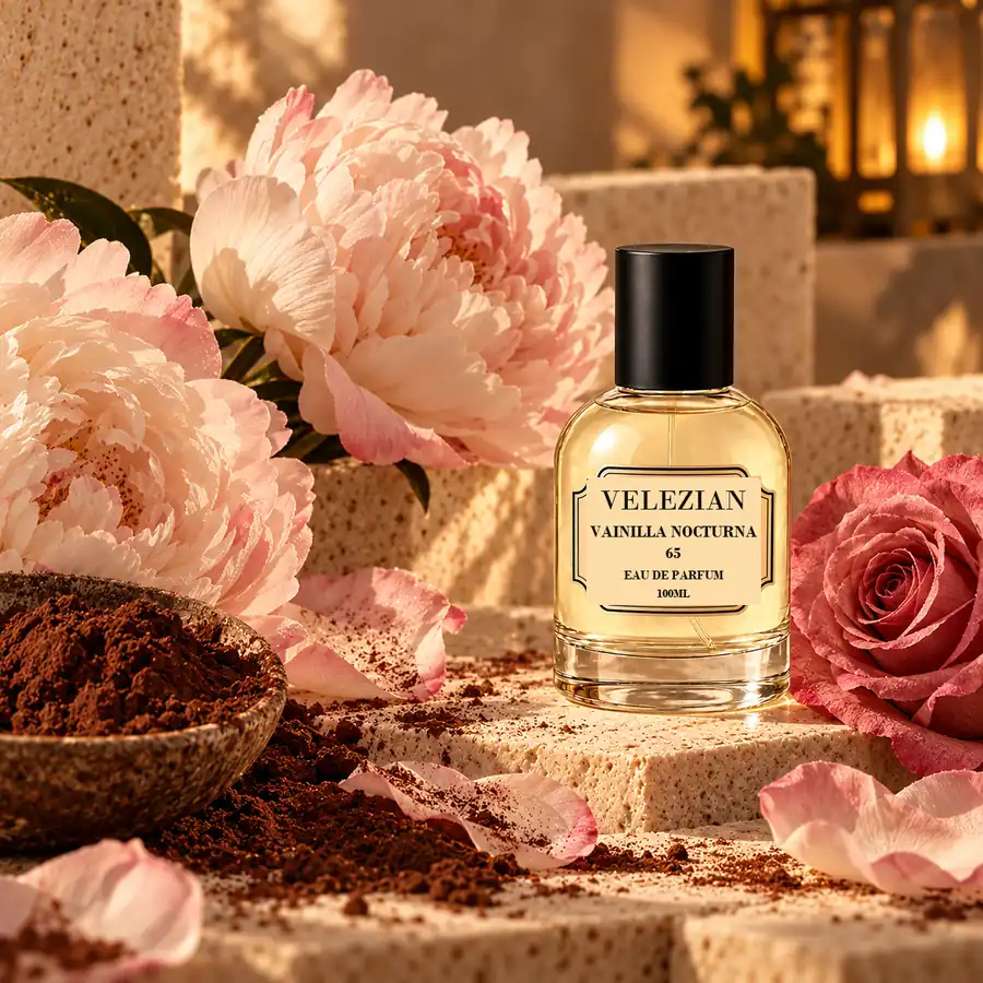 Notas de corazón de Vainilla Nocturna - 65: Jazmín, reina de la noche, azahar y rosa