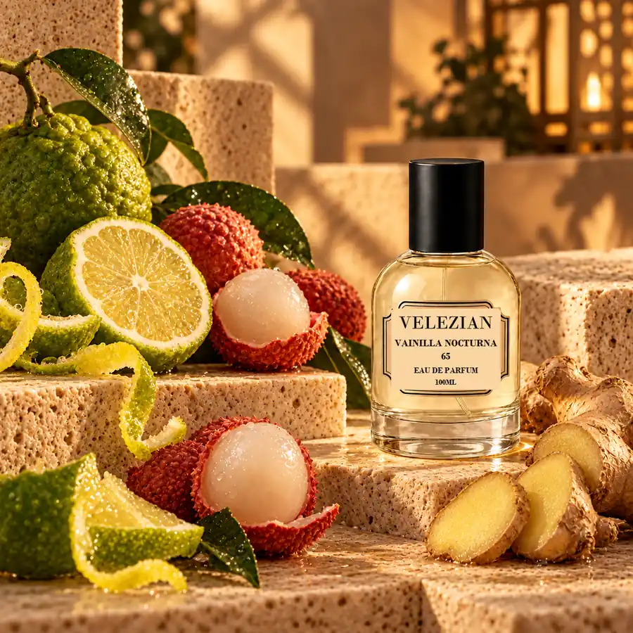 Notas de salida de Vainilla Nocturna - 65: Zarzamora, mandarina y acacia de Constantinopla