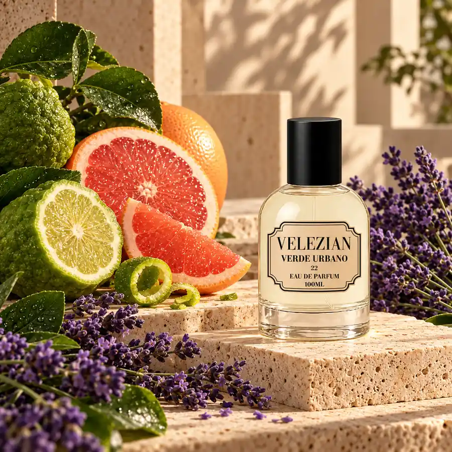 Notas de salida de Verde Urbano - 22: Bergamota, pomelo y lavanda